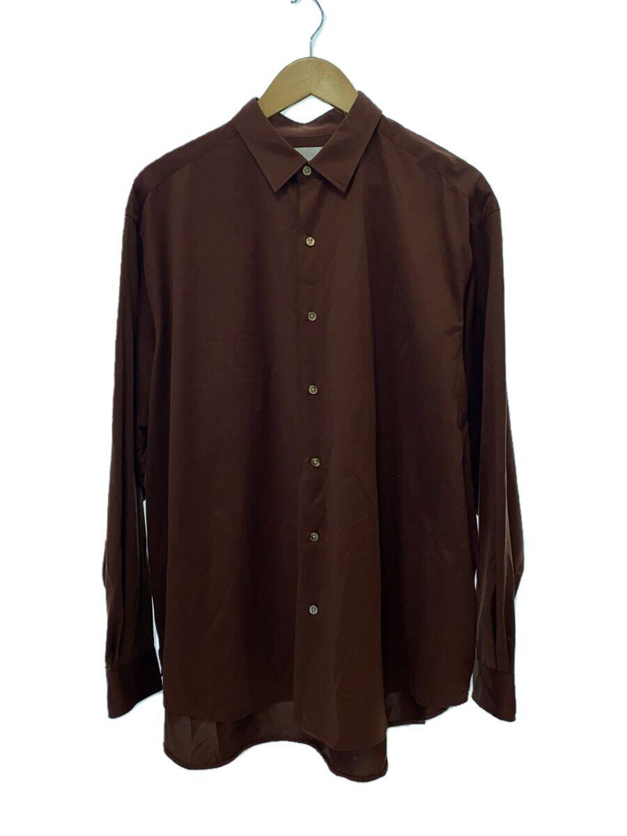 KANEMASA PHIL. long sleeve shirt 46g atmosphere nylon blend KANEMASA PHIL. long sleeve shirt 46g atmosphere nylon blend