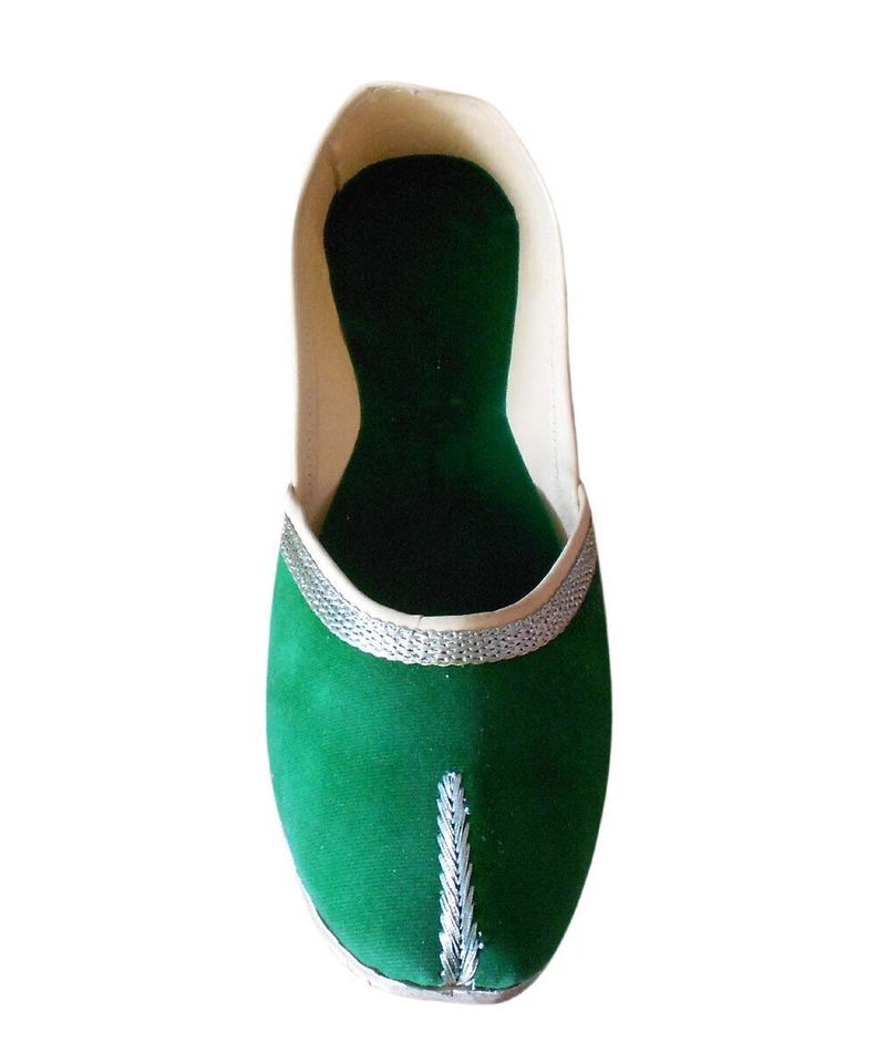 Mujeres Zapatos Informales Cuero Hecho a Mano Indio Mocasines Jutties Mojaries Pisos EE. UU. 12 Foto 2 de 4