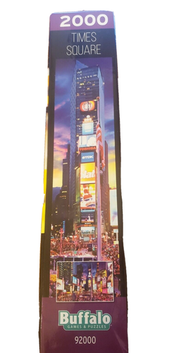 Buffalo Games New York City TIMES SQUARE 2000 Piece Jigsaw Puzzle NEW - Picture 2 of 4