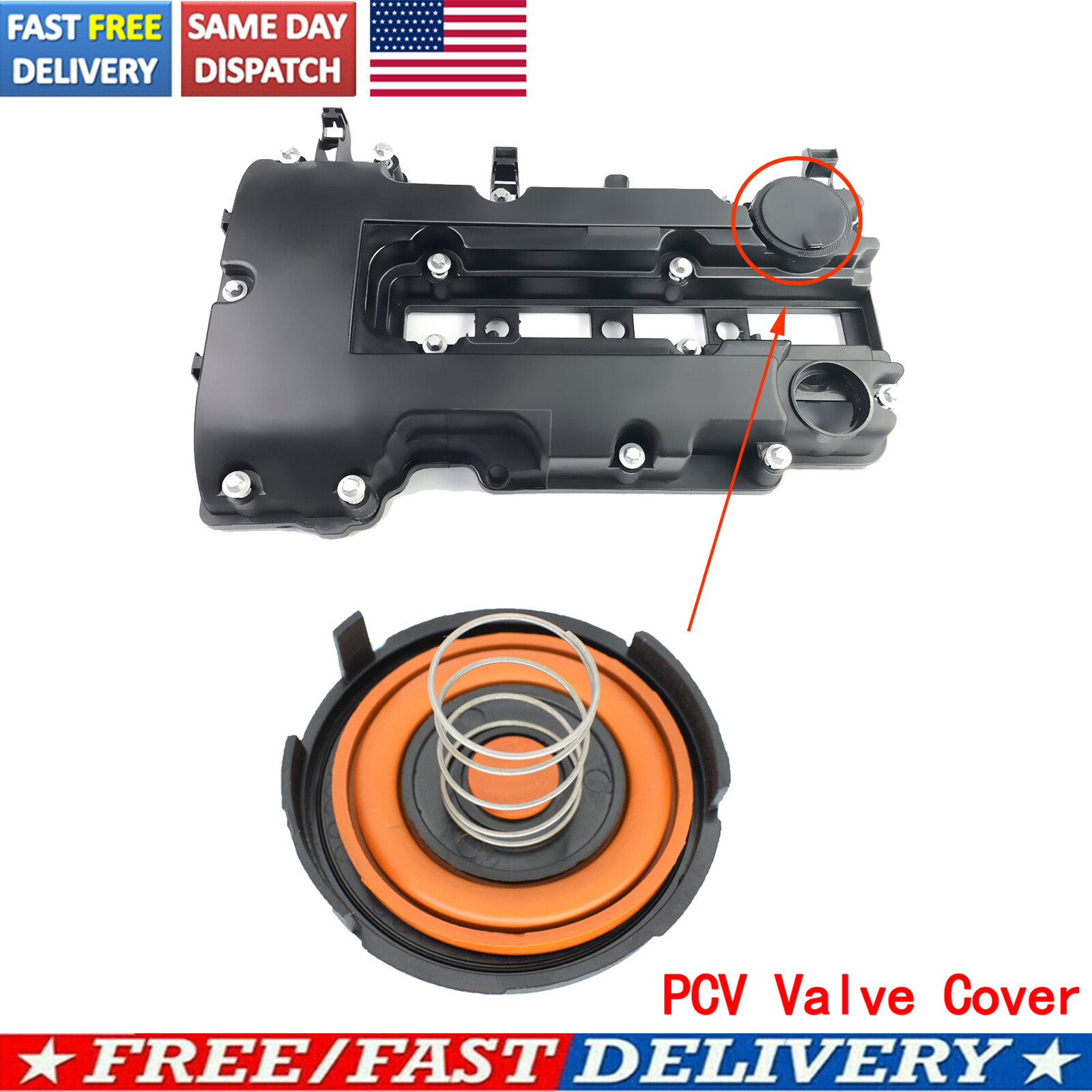 PCV Valve Cover Repair Membrane Kit 25198874 55573746 For 