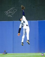 KEN GRIFFREY JR. Seattle Mariners Autographed 8x10 Photo (RP)