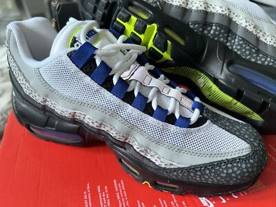 Nike Air Max 95 Uk Gr. 5,5 Euro 38,5 Atemberaubend Multi Grau Im Offenen Karton
