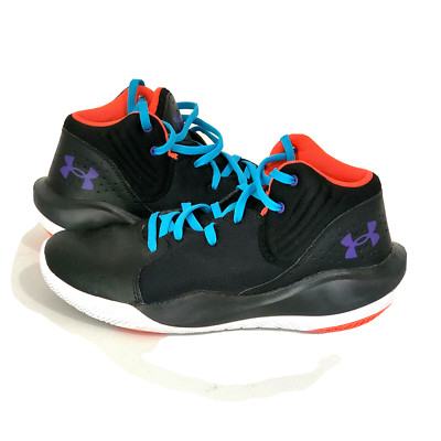 Under Armour 3024260-003 Jet '21 UNISEX Basketball black Shoes Men 7.5, Women 9