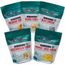 1/4" Diced Hi-Temp Cheese Bleu, Cheddar, Pepper Jack, Mozzarella, Swiss, 400°F