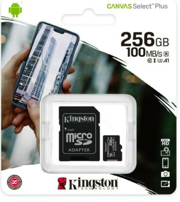 256GB Micro SD Card U3 For DJI Mavic Air 2, Mini,OSMO ACTION