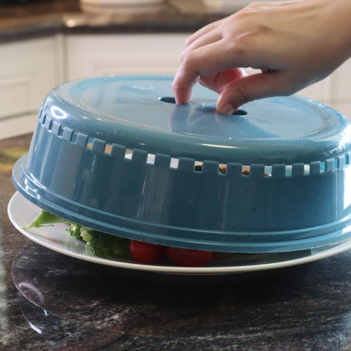 White Magic Ocean Bound Microwave Food Cover - Picture 7 of 12