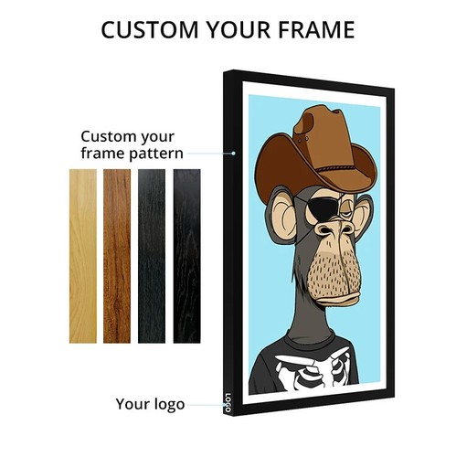 21.5 In Electronic Touch Screen Photo Gallery Frame Wall Mounted Display Screen - 第 10/12 張圖片