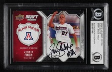 BAS 2009 Upper Deck Draft Edition Alma Mater Jennie Finch #AM-FI Authentic ow6