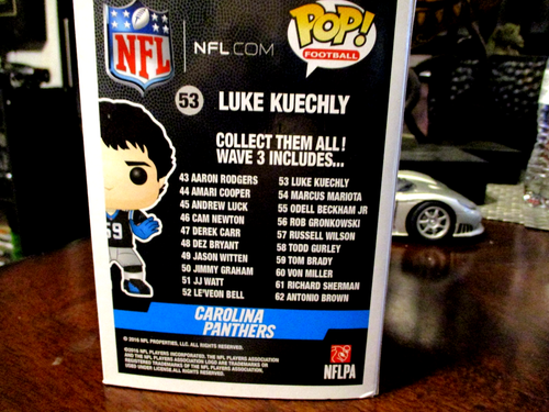 Funko Pop! NFL Carolina Panthers - Luke Kuechly #53 (Wave 3) Vaults - Bild 6 von 6