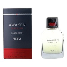 $155 Awaken Distilled [08:00 Gmt] By Tumi, 3.4Oz Extrait De Parfum Spray Men