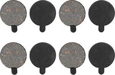 Electric Scooter Brake Pads - 4 Pairs Red Copper Semi Metal Brake Disc Rotor Pad