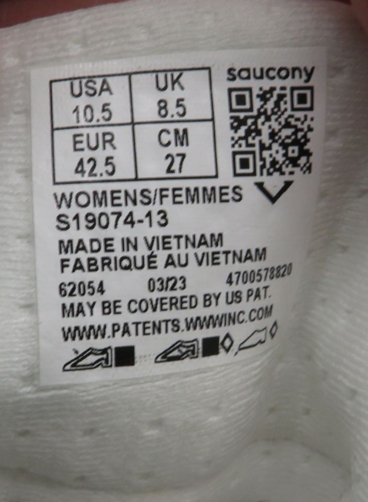 Saucony Havok XC3 Womens Running Shoes White/Gold Lightweight Size 10.5 NEW thumbnail 7