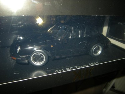 1:18 KK-Scale Porsche 911 SC Targa 1983-1988 black/schwarz in OVP