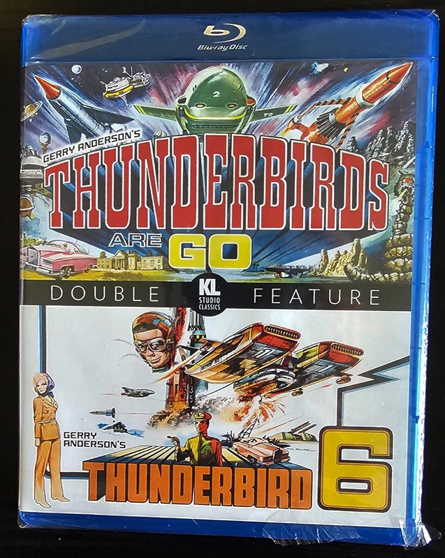 Gerry Anderson THUNDERBIRDS ARE GO and THUNDERBIRD 6  NEW Sealed Blu-ray Kino