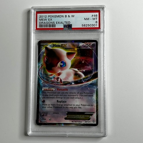 Mew-EX graded PSA 8 for sale on eBay