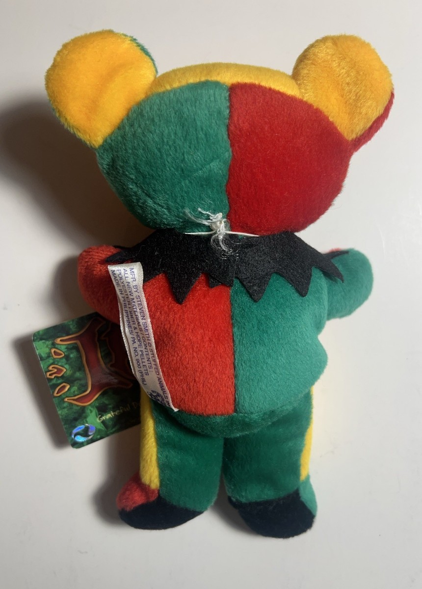 レアCrazyfingers;Grateful dead bear Grateful Dead Crazy Fingers 2nd Edition Bean Beanie Bear