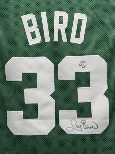 Larry Bird Signed Boston Celtics Basketball Jersey NBA HOF SSC COA Larry Legend