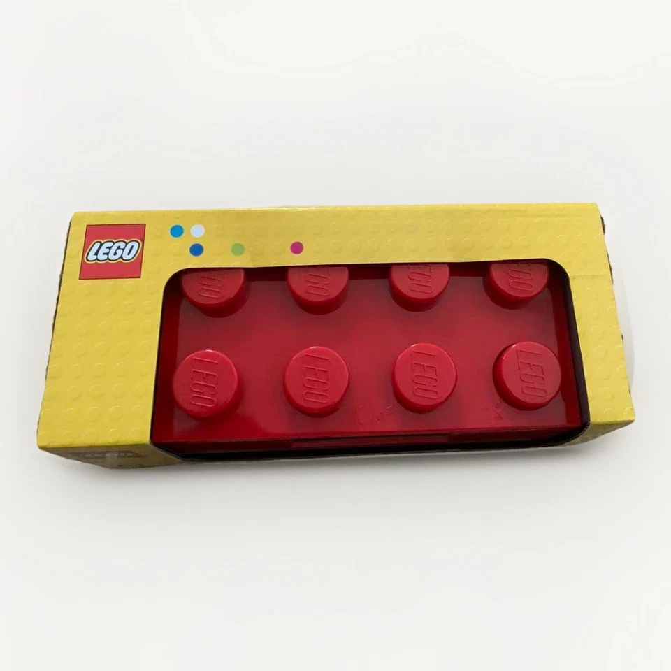 (New) LEGO Brick Alarm Clock Red 4x2 Brick 9002168 - Image 2 of 4