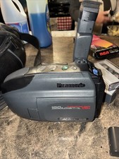 Panasonic PV-L691D Palmcorder VHS-C VHSC Camcorder 26x Two Battery Seems To Work