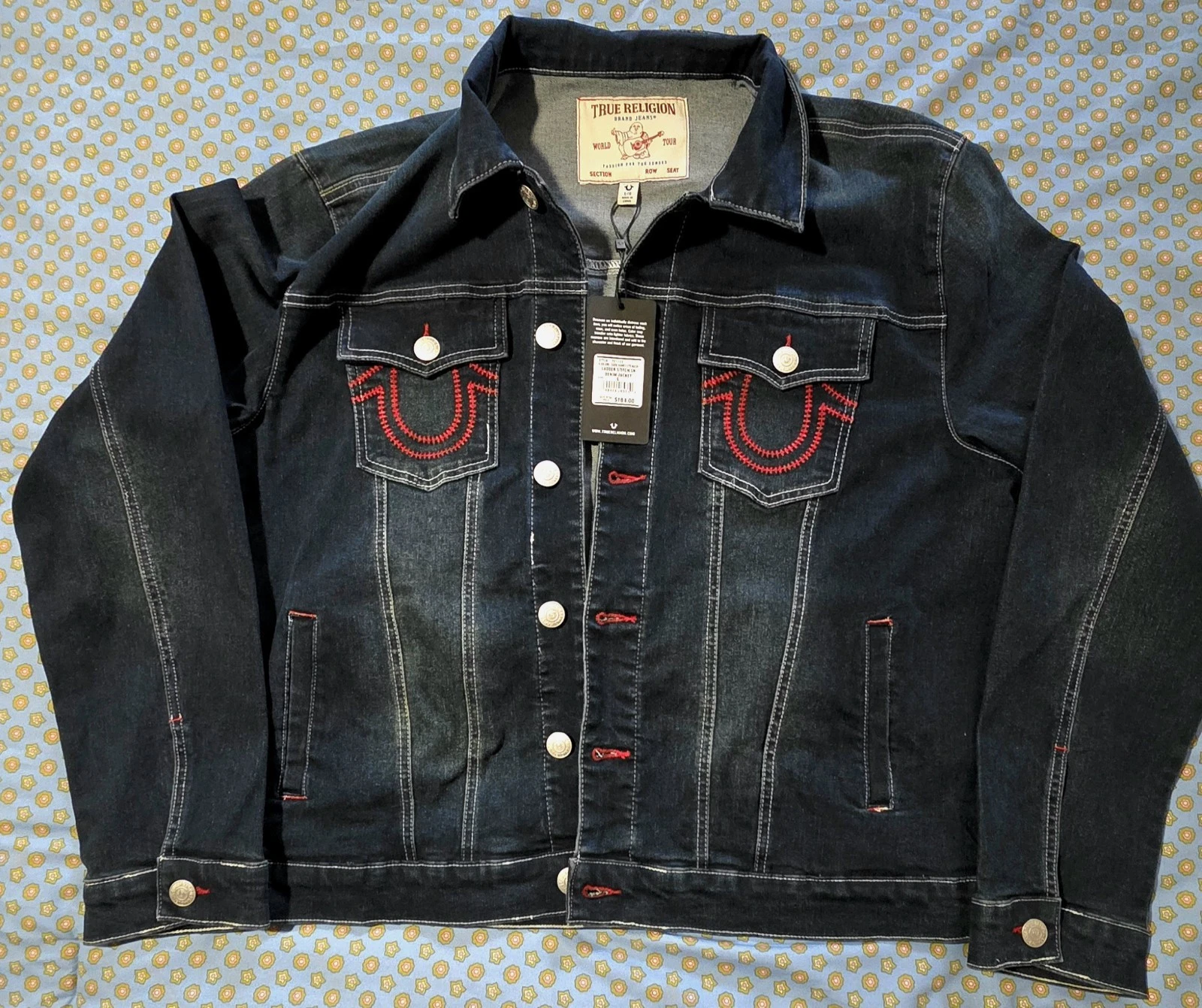 New True religion - Ladder Stitch Denim Jacket - product detail image 1
