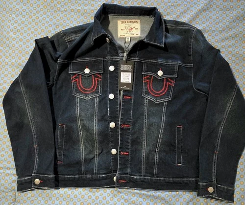 New True religion - Ladder Stitch Denim Jacket video thumbnail