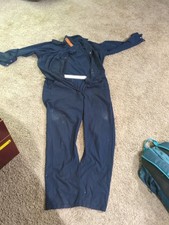 Vintage Universal Overall Coveralls Navy Blue Medium