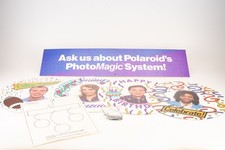 Polaroid Photo Magic Mobile Hanging Camera Store Advertisement NOS Vintage V28