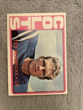 1972 Topps football #93 Ted Hendricks Baltimore Colts Rookie Card. rookie card picture
