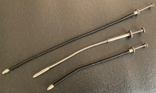 Lot of 3 Vintage Shutter Release Cables Prontor & Kodak Germany & USA Made