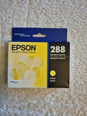 New Genuine Epson 288 Yellow Ink Cartridge Epson Expression Home XP-330, BAG
