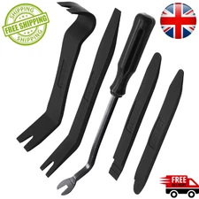 5Pcs Car Trim Removal Tool Set Door Panel Fastener Auto Dashboard Plastic Kit-