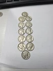 MERCURY SILVER DIME LOT OF 11 DIFF. 11941-1945  SOME SCARCE