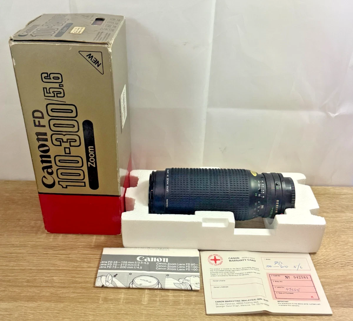 Canon FD 100-300mm Focal Camera Lenses for sale | eBay