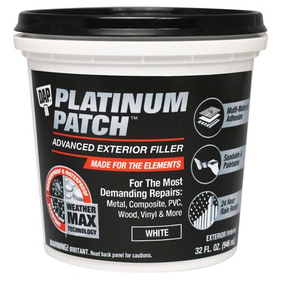 DAP Platinum Patching Compound: 32.0 oz. (White)