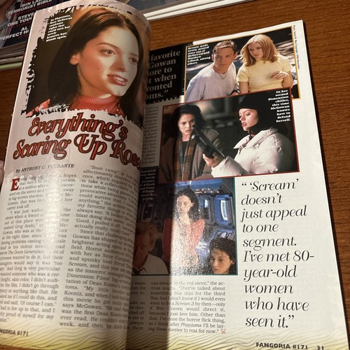 VTG 1998 Fangoria Magazine: Wes Craven / John Carpenter Vampires George Romero - Foto 6 di 7