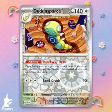 Dudunsparce 80/131 Evoluzioni Prismatiche Rara Carta Pokemon TCG