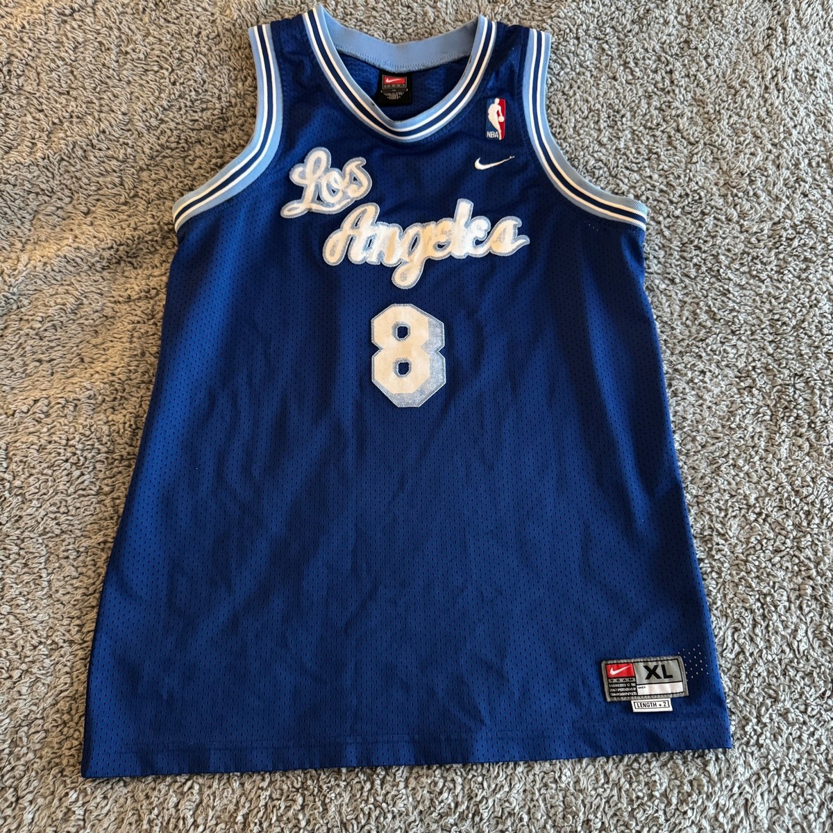 Kobe Bryant Vintage NBA Los Angeles Lakers Nike Jersey Blue