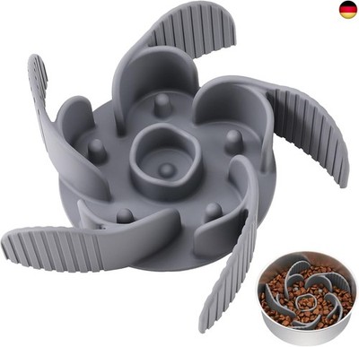 MateeyLife Hundenapf Anti Schling Napf Hund Slow Feeder Hundenäpfe mit 