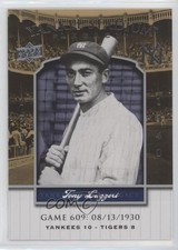2008 Upper Deck Yankee Stadium Legacy Tony Lazzeri #YSL609 HOF 3h2