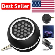 3W Microphone Speaker - Portable Audio with Long Battery Life & Clear Bass