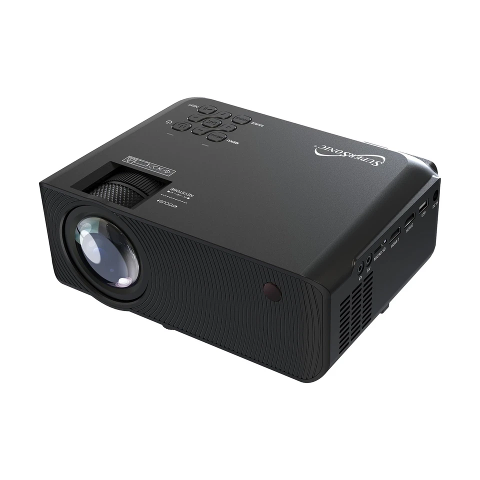 SC-82P 3.97-inch Home Theater Bluetooth Projector with Crystal Clear 7000 Lum... - Image 2 of 4