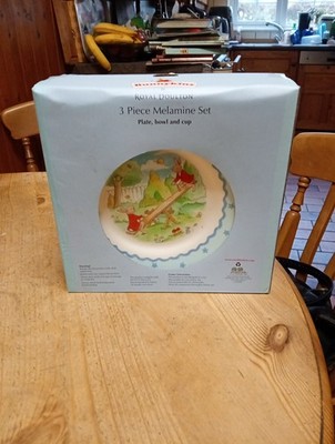 Royal Doulton Bunnykins 3-teiliges Melamin Set