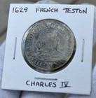 1629 French Charles IV Lorraine Province Silver Teston Coin — photo 10