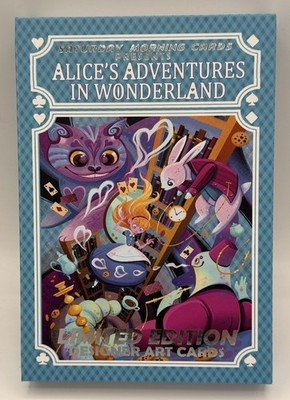 Saturday Morning Cards Alice s Adventures in Wonderland 1/1 Sketch Card Case Hit