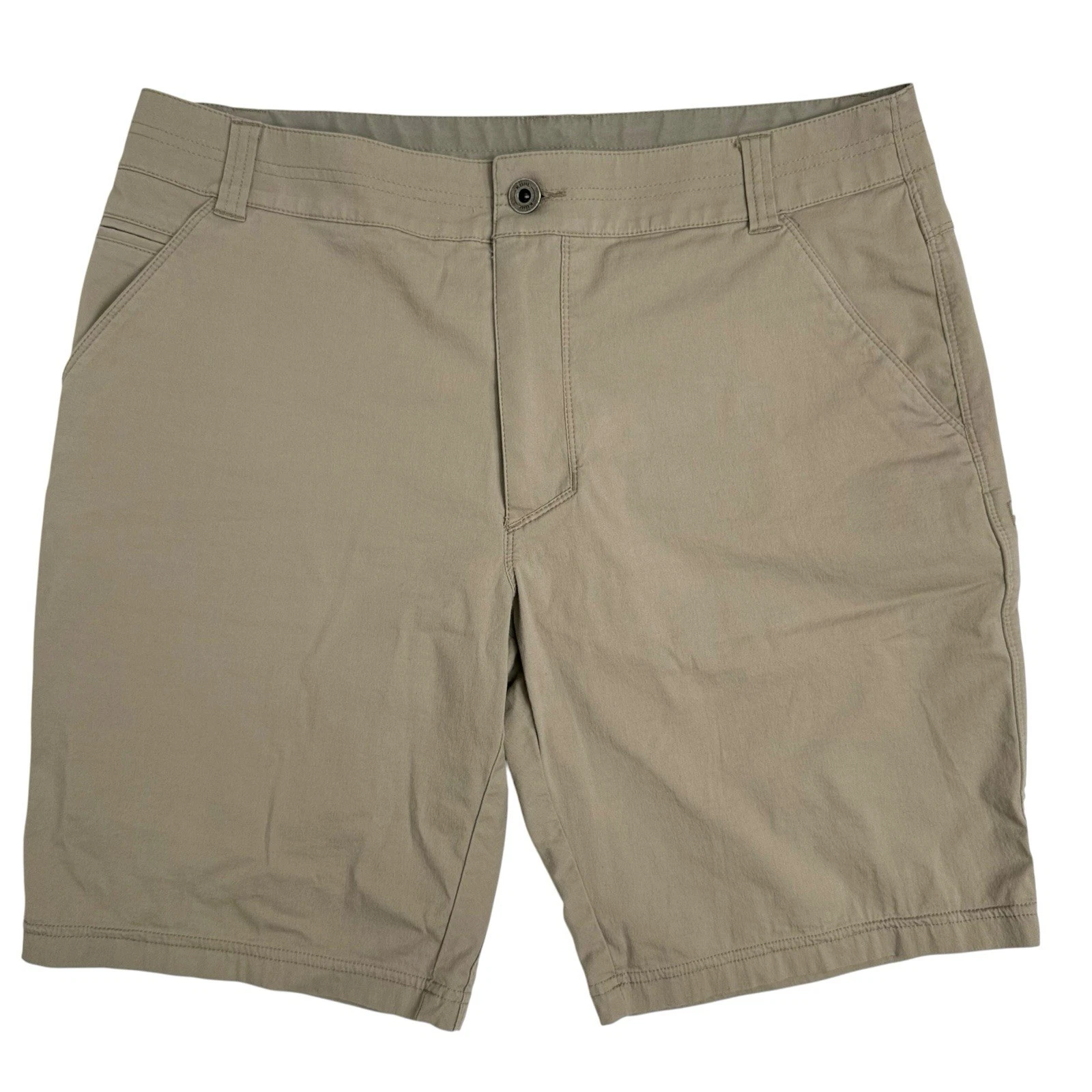 Kuhl Shorts Men's 34 Resistor Chino Shorts Khaki 10" Inseam