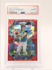 TREVOR LAWRENCE 2021 PANINI PRIZM ROOKIE RED ICE JAGUARS GEM RC PSA 10 Q0072
