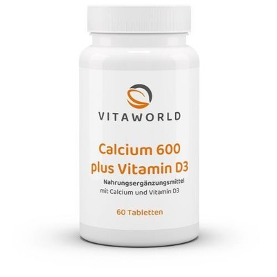 2x CALCIUM 600 plus D3 Tabletten 60 ST