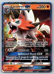 Lycanroc GX 82/181 Team Up Ultra Rare