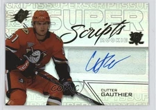 2024-25 SPx Superscripts Rookies Cutter Gauthier #SSR-GA Auto RC