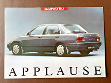 Daihatsu Applause Sales Brochure - 1990